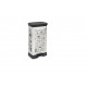 CURVER PEDAL WASTE BIN 50L /IML KITCHEN SILVER CURVER PEDAL WASTE BIN 50L /IML KITCHEN SILVER