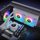 Thermaltake TH240 V2 ARGB Processor Liquid cooling kit 24 cm White 1 pc(s) Thermaltake TH240 V2 ARGB Processor Liquid cooling kit 24 cm White 1 pc(s)