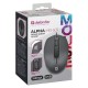 MOUSE DEFENDER ALPHA MB-507 OPTICAL 1000dpi 3P BLACK SILENT CLICK MOUSE DEFENDER ALPHA MB-507 OPTICAL 1000dpi 3P BLACK SILENT CLICK