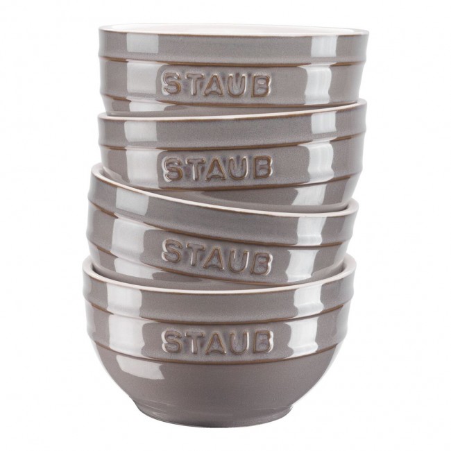 Staub Ceramique ramekin 700 ml Grey Round Staub Ceramique ramekin 700 ml Grey Round
