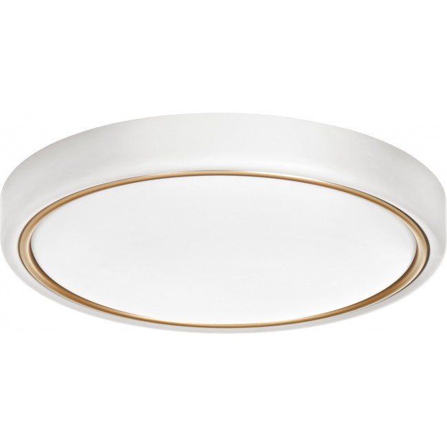 Modern LED ceiling plafond Activejet VERDI White/Gold 23W