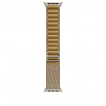 Apple 49mm Tan Alpine Loop - Small - Natural Titanium Finish