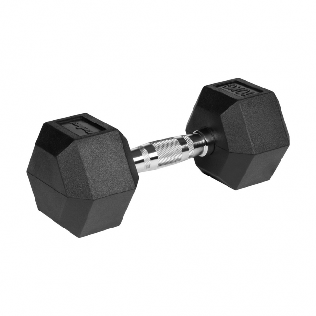 REBEL ACTIVE Hantle eliwne gumowane 2x10 kg