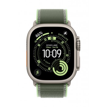 Apple MFT54ZM/A smart wearable accessory Band Green Titanium, Polyester, Spandex, Nylon