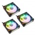 Kolink UMBRA X 120mm PWM ARGB TRIPLE PACK Processor Fan 12 cm Black, White 3 pc(s)