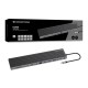 Conceptronic DONN32B 14-in-1 MST Docking Station USB 3.2 Gen 1, HDMI x 2, DP, GbE LAN, USB-A 5Gbps x 3, USB-C 5Gbps x 2, SD, TF/MicroSD, 3.5mm headset, Security Slot, 100W USB PD Conceptronic DONN32B 14-in-1 MST Docking Station USB 3.2 Gen 1, HDMI x 2, DP, GbE LAN, USB-A 5Gbps x 3, USB-C 5Gbps x 2, SD, TF/MicroSD, 3.5mm headset, Security Slot, 100W USB PD
