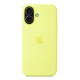 Apple iPhone 17 Silicone Case with MagSafe Neon Yellow