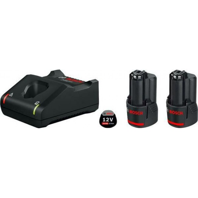 Bosch 1 600 A01 9RD cordless tool battery / charger Battery & charger set