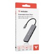 Verbatim USB-C Essentials Multiport Hub 6 ports: HDMI, USB-C PD, USB-A 3.2 Gen 1, USB-A, SD & microSD Verbatim USB-C Essentials Multiport Hub 6 ports: HDMI, USB-C PD, USB-A 3.2 Gen 1, USB-A, SD & microSD