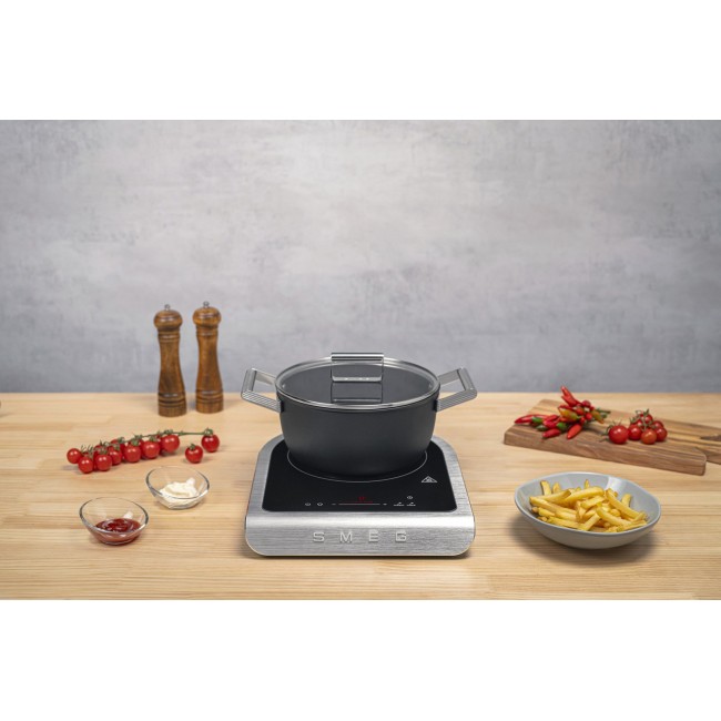 Smeg PIC01BLMEU Induction hob with 1 zone Black