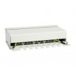Equip 8 Ports Cat.6 Desktop Patch Panel, Light Grey