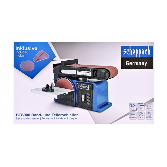 Scheppach BTS900 Belt and disc sander