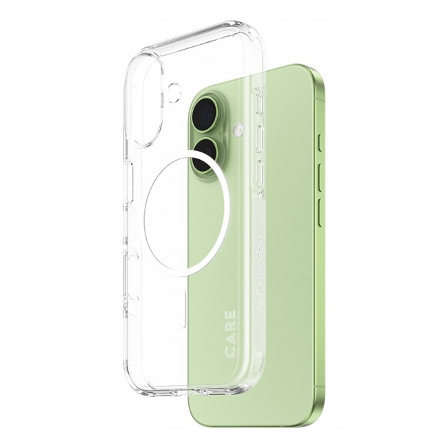 PanzerGlass CARE by Urban Explorer Case Transparent w. White MagSafe iPhone 17