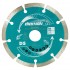 MAKITA DIAMOND BLADE 125x22,23mm SEGMENT /10pcs. CONCRETE, BRICK, MARBLE
