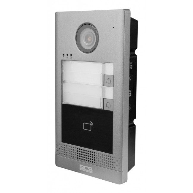 BCS BCS-P-PAN2001G video intercom system 2 MP Silver, Black BCS BCS-P-PAN2001G video intercom system 2 MP Silver, Black
