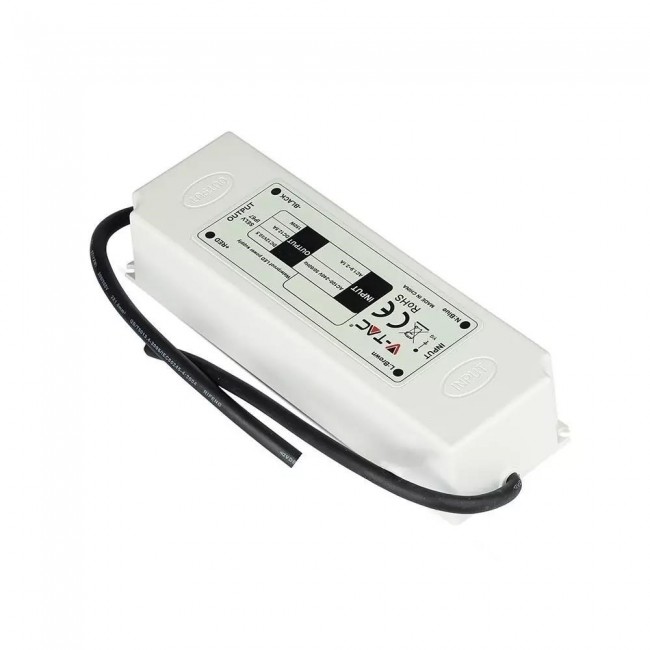 LED power supply V-TAC VT-22105 100W 12V 8A IP67 EMI filter (SKU 3251) White LED power supply V-TAC VT-22105 100W 12V 8A IP67 EMI filter (SKU 3251) White