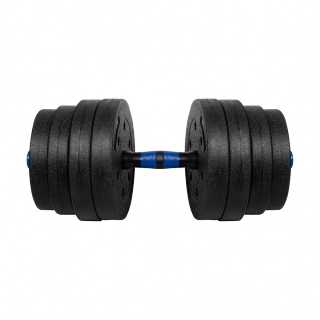 REBEL ACTIVE Hantle bitumiczne regulowane z ącznikiem 2x15 kg REBEL ACTIVE Hantle bitumiczne regulowane z ącznikiem 2x15 kg