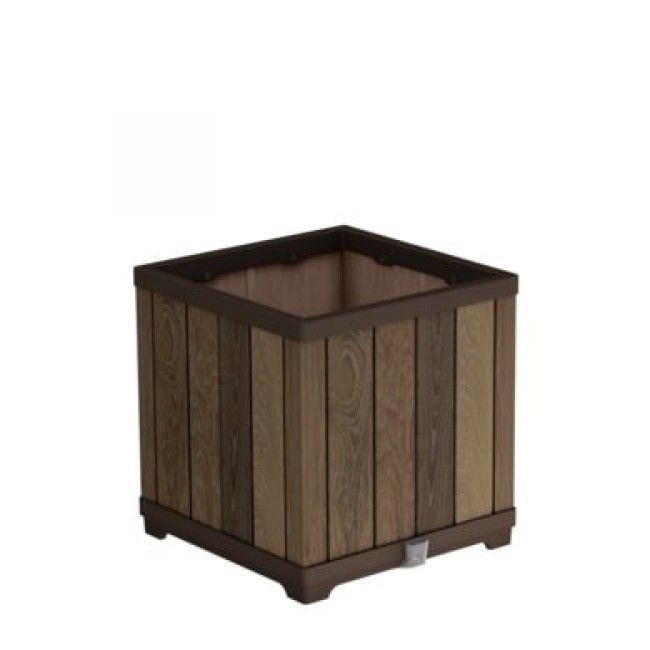 KETER 261031 garden planter walnut KETER 261031 garden planter walnut