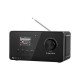 Kr ger&Matz KM0816.1 Internet Radio Black + FM