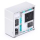 Jonsbo D41 MESH ATX Case, Tempered Glass - white