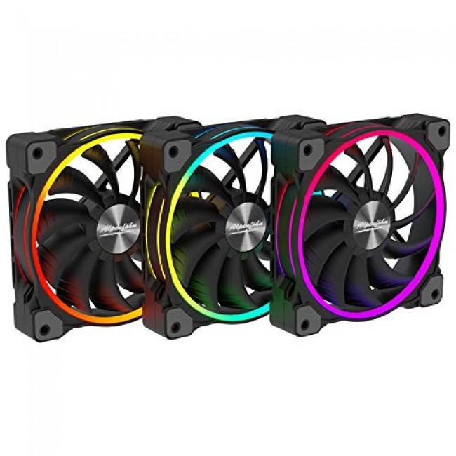 Alpenf hn Wing Boost 3 ARGB 140mm High Speed - Fan black, 3 pc(s)