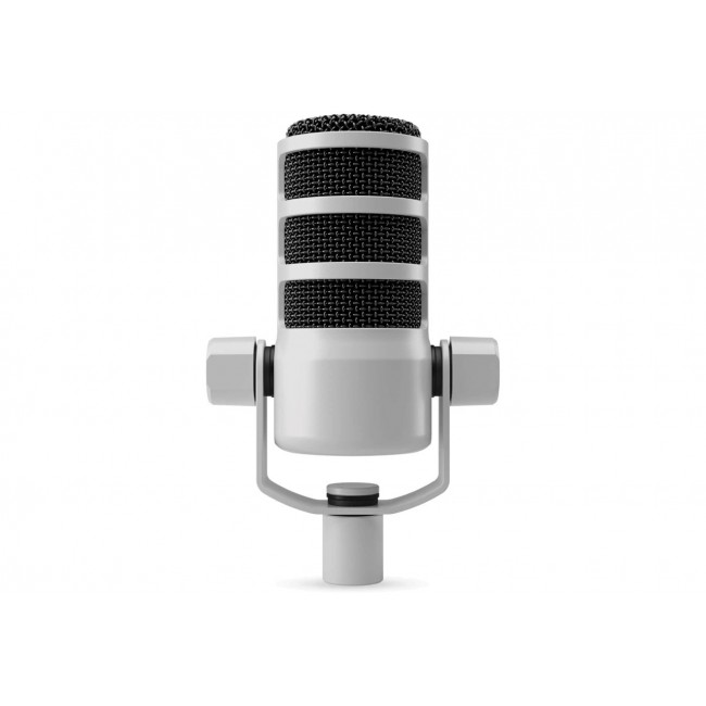 R DE PodMic - Dynamic microphone, white
