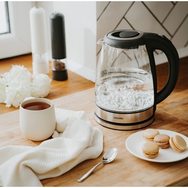 Mesko MS 1307 Glass Electric Kettle 1.8 L