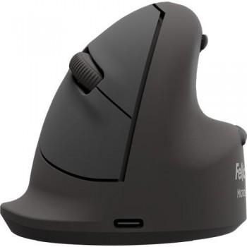 Fellowes Vertical Wireless Mouse Breyta Plus+ Ergonomic Left Handed Vertical Mouse with Antibacterial Protection Large