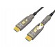 Equip HDMI 2.1 Detachable Type D + A Active Optical Cable, 30m, 8K/60Hz