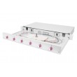 Digitus Fiber Optic Sliding Splice Box, 1U, Equipped, LC, OM4 Digitus Fiber Optic Sliding Splice Box, 1U, Equipped, LC, OM4