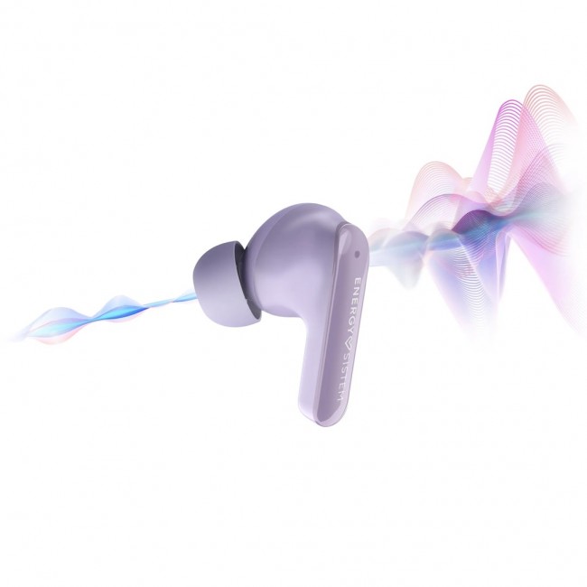 Energy Sistem Serenity ANC Headset True Wireless Stereo (TWS) In-ear Calls/Music USB Type-C Bluetooth Lavender