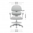Junior 4.4 Grey swivel chair
