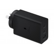 Power charger SAMSUNG Trio EP-T6530 65W PD 1x USB-A, 2x USB-C (EP-T6530NBEGEU) Black Power charger SAMSUNG Trio EP-T6530 65W PD 1x USB-A, 2x USB-C (EP-T6530NBEGEU) Black
