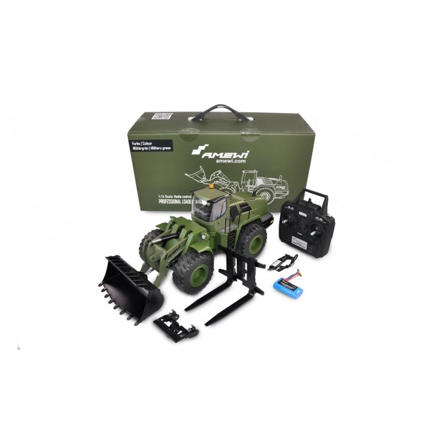 Amewi 22534 Radio-Controlled (RC) model Front loader 1:14 Amewi 22534 Radio-Controlled (RC) model Front loader 1:14