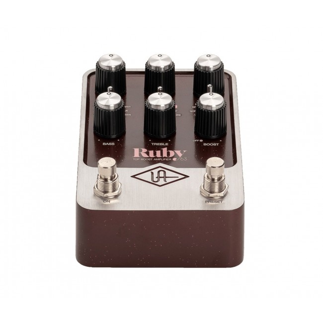 Universal Audio UAFX Ruby '63 Top Boost Amplifier - guitar effect Universal Audio UAFX Ruby '63 Top Boost Amplifier - guitar effect