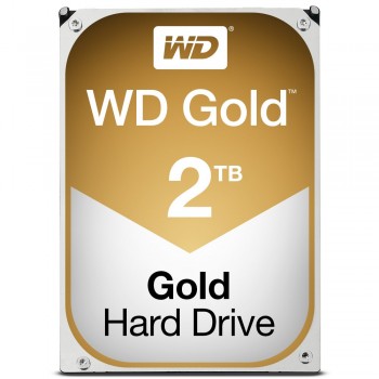 Western Digital Gold internal hard drive 2 TB 7200 RPM 128 MB 3.5