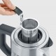Severin WK 3473 electric kettle 1 L 2200 W Stainless steel, Transparent