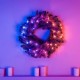 Twinkly pre-lit wreath 50 RGB LED Green wire Plug type C Twinkly pre-lit wreath 50 RGB LED Green wire Plug type C