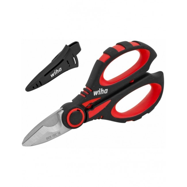 Electrician's shears with crimping function in Blis packaging Electrician's shears with crimping function in Blis packaging