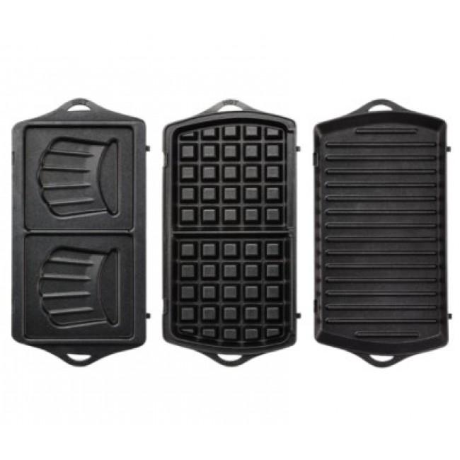 Tefal Break Time SW6148 sandwich maker Black, Grey