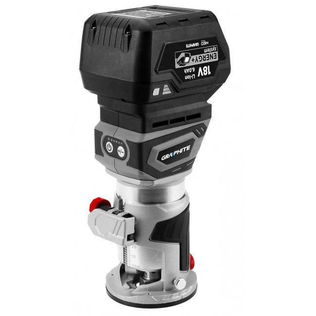 Frezarka bezszczotkowa akumulatorowa Energy+ 18V Frezarka bezszczotkowa akumulatorowa Energy+ 18V