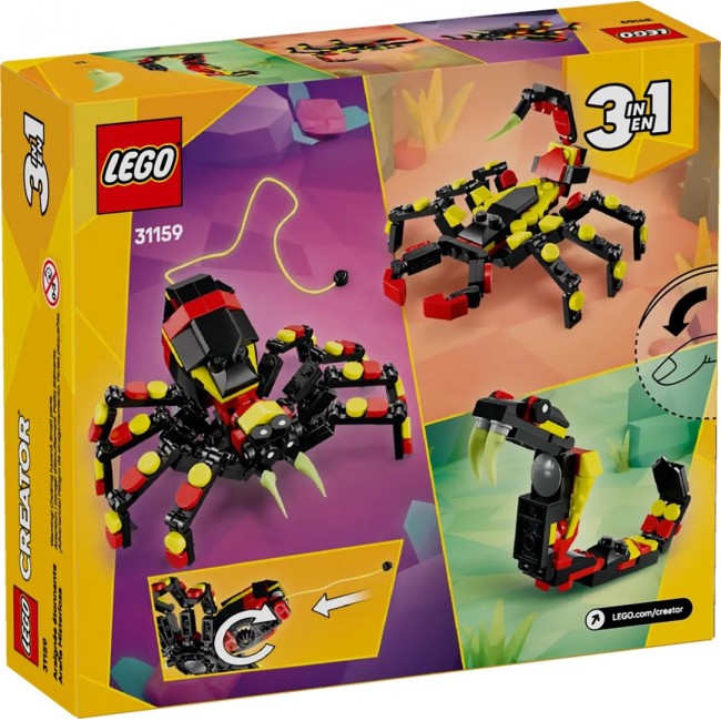LEGO CREATOR 3 IN 1 31159 Surprising Spider