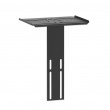 Manhattan TV & Monitor Mount, Trolley Stand, 1 screen, Screen Sizes: 37-65
