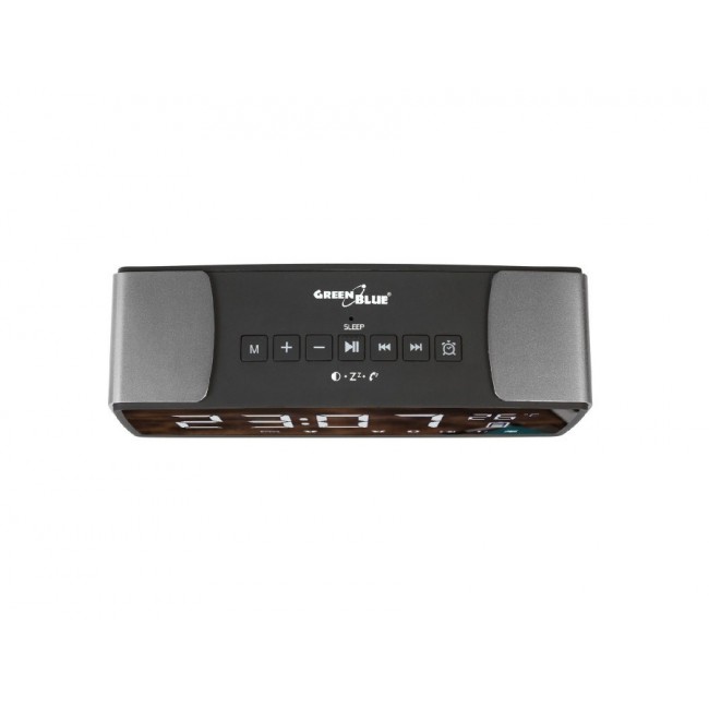 Greenblue 62917 Clock Digital Black, Grey