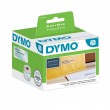 DYMO Authentic LabelWriter Large Address Labels | 36mm x 89mm | Black Print on Clear Labels | 2 Rolls of 130 (260 Easy-Peel Labels) | Self-Adhesive | for LabelWriter Label Makers