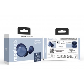Energy Sistem 458264 headphones/headset True Wireless Stereo (TWS) In-ear Calls/Music Bluetooth Blue