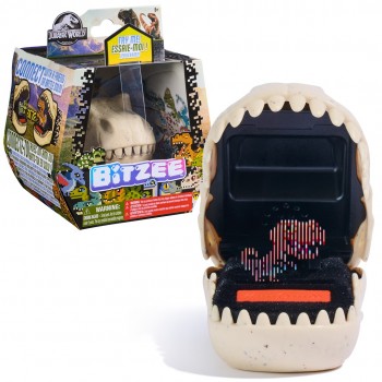 Bitzee , Jurassic World Interactive Dinosaur Toy with 25 Dinosaurs Inside, Reacts to Touch, Pods Connect & Interact, Digital Pet Kids Toys for Ages 5 and up
