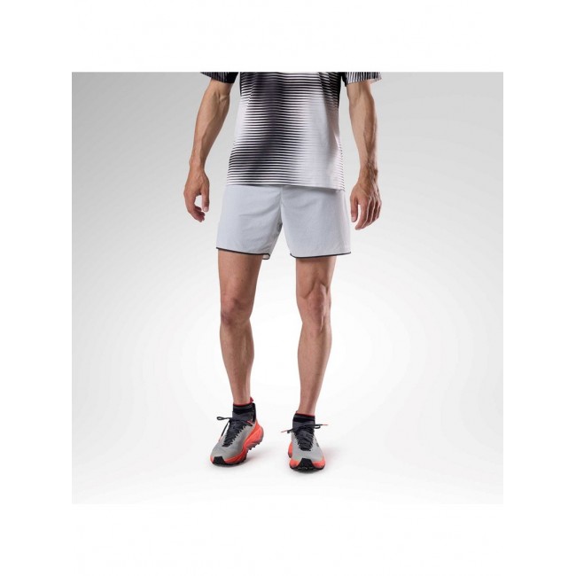 Szorty męskie ROSSIGNOL M Sapa 2In1 Short 7' szare - M