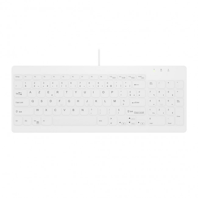 Contour Design Active Key Contour QuickClean Medical Keyboard IP68 Compact Wired White C7012 Contour Design Active Key Contour QuickClean Medical Keyboard IP68 Compact Wired White C7012