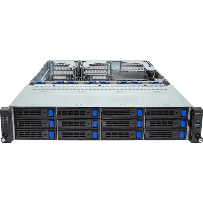 GIGABYTE R263-S30-AAH2 Intel C741 LGA 4677 (Socket E) Rack (2U) Black, Grey